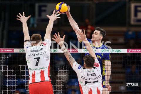  07.04.2023 RZESZOW <br />
SIATKOWKA MEZCZYZN <br />
PLUSLIGA SEZON 2022/2023 <br />
PLUS LIGA POLISH MEN VOLLEYBALL LEAGUE <br />
CWIERCFINAL - 1/4 FINALU - 1. MECZ <br />
MECZ ASSECO RESOVIA - PSG STAL NYSA <br />
N/Z WASSIM BEN TARA <br />
 