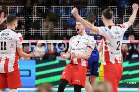  07.04.2023 RZESZOW <br />
SIATKOWKA MEZCZYZN <br />
PLUSLIGA SEZON 2022/2023 <br />
PLUS LIGA POLISH MEN VOLLEYBALL LEAGUE <br />
CWIERCFINAL - 1/4 FINALU - 1. MECZ <br />
MECZ ASSECO RESOVIA - PSG STAL NYSA <br />
N/Z JAKUB KOCHANOWSKI RADOSC EMOCJE <br />
 