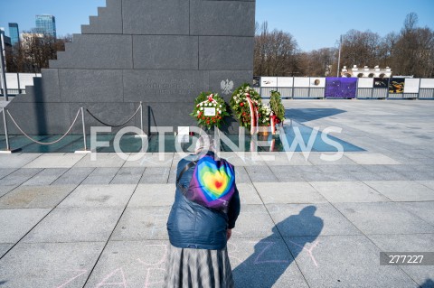  10.04.2023 WARSZAWA<br />
13. ROCZNICA KATASTROFY LOTNICZEJ POD SMOLENSKIEM<br />
N/Z BABCIA KASIA KATARZYNA AUGUSTYNEK<br />
FOT. MARCIN BANASZKIEWICZ/FOTONEWS  