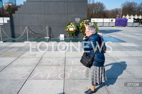  10.04.2023 WARSZAWA<br />
13. ROCZNICA KATASTROFY LOTNICZEJ POD SMOLENSKIEM<br />
N/Z BABCIA KASIA KATARZYNA AUGUSTYNEK<br />
FOT. MARCIN BANASZKIEWICZ/FOTONEWS  