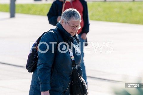  10.04.2023 WARSZAWA<br />
13. ROCZNICA KATASTROFY LOTNICZEJ POD SMOLENSKIEM<br />
N/Z BABCIA KASIA KATARZYNA AUGUSTYNEK<br />
FOT. MARCIN BANASZKIEWICZ/FOTONEWS  