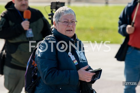  10.04.2023 WARSZAWA<br />
13. ROCZNICA KATASTROFY LOTNICZEJ POD SMOLENSKIEM<br />
N/Z BABCIA KASIA KATARZYNA AUGUSTYNEK<br />
FOT. MARCIN BANASZKIEWICZ/FOTONEWS  