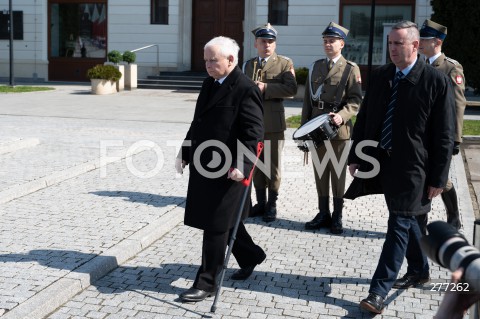  10.04.2023 WARSZAWA<br />
13. ROCZNICA KATASTROFY LOTNICZEJ POD SMOLENSKIEM<br />
N/Z JAROSLAW KACZYNSKI<br />
FOT. MARCIN BANASZKIEWICZ/FOTONEWS  