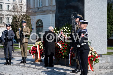  10.04.2023 WARSZAWA<br />
13. ROCZNICA KATASTROFY LOTNICZEJ POD SMOLENSKIEM<br />
N/Z JAROSLAW KACZYNSKI<br />
FOT. MARCIN BANASZKIEWICZ/FOTONEWS  