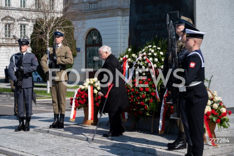  10.04.2023 WARSZAWA<br />
13. ROCZNICA KATASTROFY LOTNICZEJ POD SMOLENSKIEM<br />
N/Z JAROSLAW KACZYNSKI<br />
FOT. MARCIN BANASZKIEWICZ/FOTONEWS  