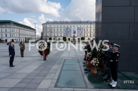  10.04.2023 WARSZAWA<br />
13. ROCZNICA KATASTROFY LOTNICZEJ POD SMOLENSKIEM<br />
N/Z PREZYDENT ANDRZEJ DUDA<br />
FOT. MARCIN BANASZKIEWICZ/FOTONEWS  