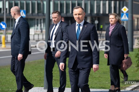  10.04.2023 WARSZAWA<br />
13. ROCZNICA KATASTROFY LOTNICZEJ POD SMOLENSKIEM<br />
N/Z PREZYDENT ANDRZEJ DUDA<br />
FOT. MARCIN BANASZKIEWICZ/FOTONEWS  