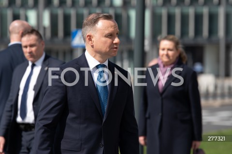  10.04.2023 WARSZAWA<br />
13. ROCZNICA KATASTROFY LOTNICZEJ POD SMOLENSKIEM<br />
N/Z PREZYDENT ANDRZEJ DUDA<br />
FOT. MARCIN BANASZKIEWICZ/FOTONEWS  