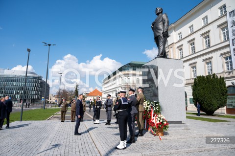  10.04.2023 WARSZAWA<br />
13. ROCZNICA KATASTROFY LOTNICZEJ POD SMOLENSKIEM<br />
N/Z PREZYDENT ANDRZEJ DUDA<br />
FOT. MARCIN BANASZKIEWICZ/FOTONEWS  