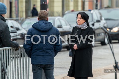  16.04.2023 WARSZAWA<br />
APEL PAMIECI PRZED PALACEM PREZYDENCKIM W ROCZNICE KATASTROFY SMOLENSKIEJ<br />
N/Z ANITA CZERWINSKA<br />
FOT. MARCIN BANASZKIEWICZ/FOTONEWS  