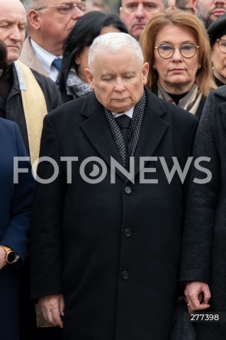  16.04.2023 WARSZAWA<br />
APEL PAMIECI PRZED PALACEM PREZYDENCKIM W ROCZNICE KATASTROFY SMOLENSKIEJ<br />
N/Z JAROSLAW KACZYNSKI<br />
FOT. MARCIN BANASZKIEWICZ/FOTONEWS  