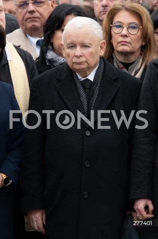  16.04.2023 WARSZAWA<br />
APEL PAMIECI PRZED PALACEM PREZYDENCKIM W ROCZNICE KATASTROFY SMOLENSKIEJ<br />
N/Z JAROSLAW KACZYNSKI<br />
FOT. MARCIN BANASZKIEWICZ/FOTONEWS  