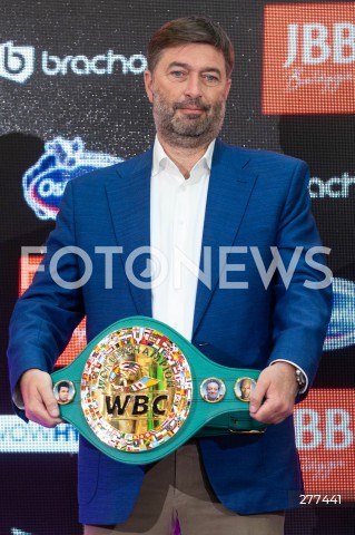  21.04.2023 RZESZOW <br />
WAZENIE PRZED GALA BOKSU KNOCKOUT BOXING NIGHT 27<br />
N/Z ANDRZEJ WASILEWSKI <br />
 