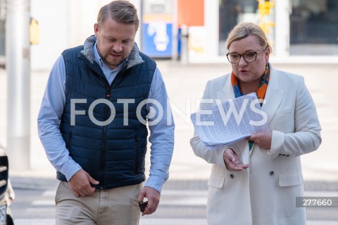  23.04.2023 WARSZAWA<br />
KONFERENCJA SOLIDARNEJ POLSKI<br />
N/Z JACEK OZDOBA BEATA KEMPA<br />
FOT. MARCIN BANASZKIEWICZ/FOTONEWS  