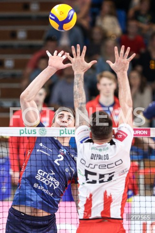  23.04.2023 RZESZOW <br />
SIATKOWKA MEZCZYZN <br />
PLUSLIGA SEZON 2022/2023 <br />
PLUS LIGA POLISH MEN VOLLEYBALL LEAGUE <br />
POLFINAL - 1/2 FINALU - 2. MECZ <br />
MECZ ASSECO RESOVIA - ZAKSA KEDZIERZYN KOZLE <br />
N/Z LUKASZ KACZMAREK <br />
 