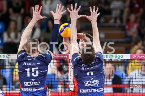  23.04.2023 RZESZOW <br />
SIATKOWKA MEZCZYZN <br />
PLUSLIGA SEZON 2022/2023 <br />
PLUS LIGA POLISH MEN VOLLEYBALL LEAGUE <br />
POLFINAL - 1/2 FINALU - 2. MECZ <br />
MECZ ASSECO RESOVIA - ZAKSA KEDZIERZYN KOZLE <br />
N/Z TOREY DEFALCO <br />
 