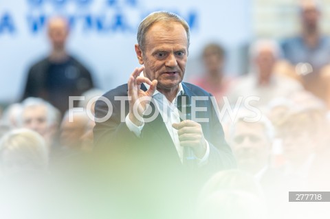  24.04.2023 TARNOBRZEG <br />
SPOTKANIE PRZEWODNICZACEGO PLATFORMY OBYWATELSKIEJ DONALDA TUSKA Z MIESZKANCAMI TARNOBRZEGA <br />
N/Z DONALD TUSK<br />
 