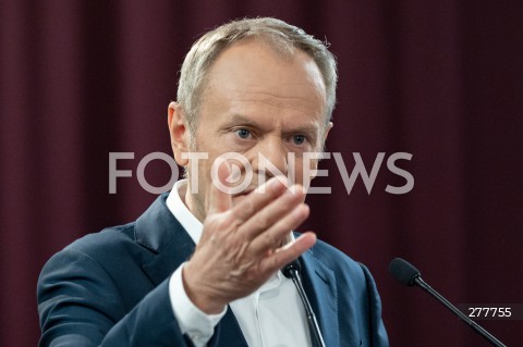  25.04.2023 RZESZOW <br />
POSIEDZENIE KLUBU PARLAMENTARNEGO KOALICJI OBYWATELSKIEJ <br />
N/Z DONALD TUSK<br />
 