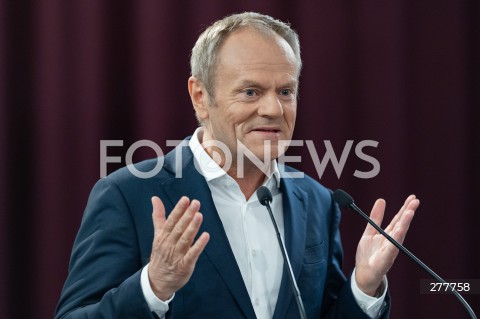  25.04.2023 RZESZOW <br />
POSIEDZENIE KLUBU PARLAMENTARNEGO KOALICJI OBYWATELSKIEJ <br />
N/Z DONALD TUSK<br />
 