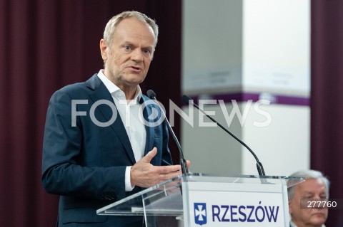  25.04.2023 RZESZOW <br />
POSIEDZENIE KLUBU PARLAMENTARNEGO KOALICJI OBYWATELSKIEJ <br />
N/Z DONALD TUSK<br />
 