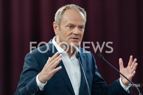  25.04.2023 RZESZOW <br />
POSIEDZENIE KLUBU PARLAMENTARNEGO KOALICJI OBYWATELSKIEJ <br />
N/Z DONALD TUSK<br />
 