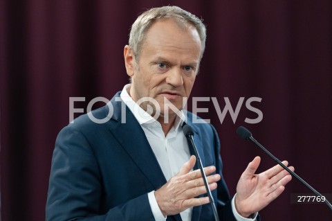  25.04.2023 RZESZOW <br />
POSIEDZENIE KLUBU PARLAMENTARNEGO KOALICJI OBYWATELSKIEJ <br />
N/Z DONALD TUSK<br />
 