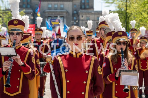  01.05.2023 WARSZAWA<br />
POCHOD PIERWSZOMAJOWY LEWICY I OPZZ<br />
GODNA PRACA GODNE ZYCIE<br />
N/Z UCZESTNICY ZGROMADZENIA<br />
FOT. MARCIN BANASZKIEWICZ/FOTONEWS 