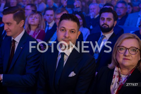  03.05.2023 WARSZAWA<br />
KONWENCJA SUWERENNEJ POLSKI<br />
N/Z SEBASTIAN KALETA NORBERT KACZMARCZYK PATRYK JAKI BEATA KEMPA<br />
FOT. MARCIN BANASZKIEWICZ/FOTONEWS  