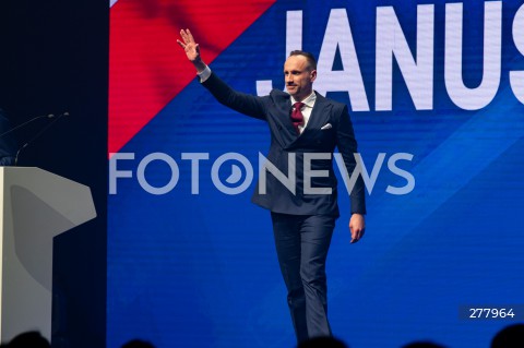  03.05.2023 WARSZAWA<br />
KONWENCJA SUWERENNEJ POLSKI<br />
N/Z JANUSZ KOWALSKI<br />
FOT. MARCIN BANASZKIEWICZ/FOTONEWS  