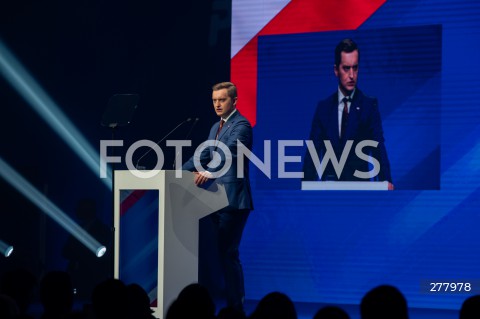  03.05.2023 WARSZAWA<br />
KONWENCJA SUWERENNEJ POLSKI<br />
N/Z SEBASTIAN KALETA<br />
FOT. MARCIN BANASZKIEWICZ/FOTONEWS  