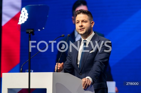  03.05.2023 WARSZAWA<br />
KONWENCJA SUWERENNEJ POLSKI<br />
N/Z PATRYK JAKI<br />
FOT. MARCIN BANASZKIEWICZ/FOTONEWS  