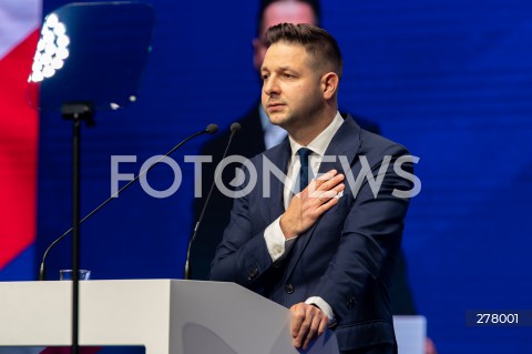  03.05.2023 WARSZAWA<br />
KONWENCJA SUWERENNEJ POLSKI<br />
N/Z PATRYK JAKI<br />
FOT. MARCIN BANASZKIEWICZ/FOTONEWS  