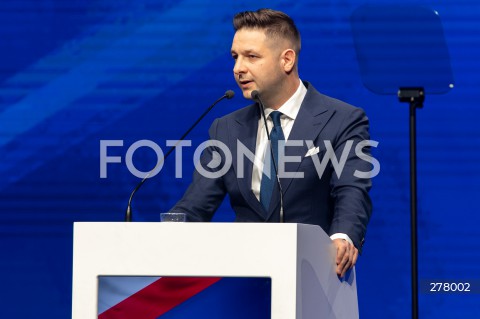  03.05.2023 WARSZAWA<br />
KONWENCJA SUWERENNEJ POLSKI<br />
N/Z PATRYK JAKI<br />
FOT. MARCIN BANASZKIEWICZ/FOTONEWS  