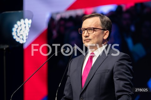  03.05.2023 WARSZAWA<br />
KONWENCJA SUWERENNEJ POLSKI<br />
N/Z ZBIGNIEW ZIOBRO<br />
FOT. MARCIN BANASZKIEWICZ/FOTONEWS  