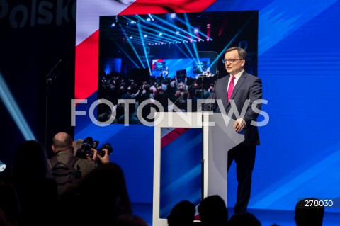  03.05.2023 WARSZAWA<br />
KONWENCJA SUWERENNEJ POLSKI<br />
N/Z ZBIGNIEW ZIOBRO<br />
FOT. MARCIN BANASZKIEWICZ/FOTONEWS  