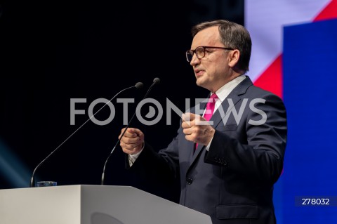  03.05.2023 WARSZAWA<br />
KONWENCJA SUWERENNEJ POLSKI<br />
N/Z ZBIGNIEW ZIOBRO<br />
FOT. MARCIN BANASZKIEWICZ/FOTONEWS  