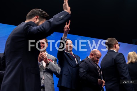  03.05.2023 WARSZAWA<br />
KONWENCJA SUWERENNEJ POLSKI<br />
N/Z JANUSZ KOWALSKI<br />
FOT. MARCIN BANASZKIEWICZ/FOTONEWS  