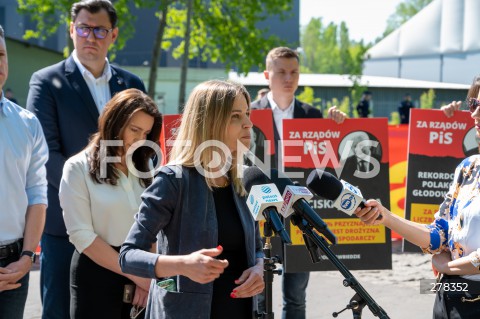  13.05.2023 WARSZAWA<br />
KONFERENCJA PRASOWA KLUBU PARLAMENTARNEGO KOALICJA OBYWATELSKA<br />
PIS = DROZYZNA<br />
N/Z ALEKSANDRA GAJEWSKA<br />
FOT. MARCIN BANASZKIEWICZ/FOTONEWS  