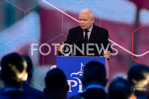  13.05.2023 WARSZAWA<br />
KONWENCJA PROGRAMOWA PRAWA I SPRAWIEDLIWOSCI<br />
PROGRAMOWY UL<br />
N/Z JAROSLAW KACZYNSKI<br />
FOT. MARCIN BANASZKIEWICZ/FOTONEWS  