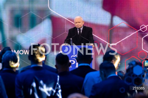  13.05.2023 WARSZAWA<br />
KONWENCJA PROGRAMOWA PRAWA I SPRAWIEDLIWOSCI<br />
PROGRAMOWY UL<br />
N/Z JAROSLAW KACZYNSKI<br />
FOT. MARCIN BANASZKIEWICZ/FOTONEWS  