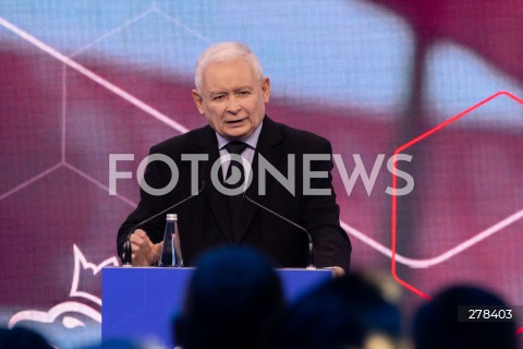  13.05.2023 WARSZAWA<br />
KONWENCJA PROGRAMOWA PRAWA I SPRAWIEDLIWOSCI<br />
PROGRAMOWY UL<br />
N/Z JAROSLAW KACZYNSKI<br />
FOT. MARCIN BANASZKIEWICZ/FOTONEWS  