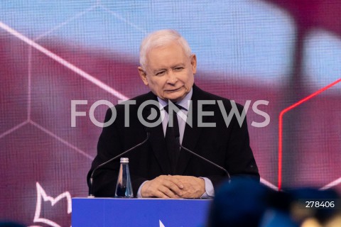  13.05.2023 WARSZAWA<br />
KONWENCJA PROGRAMOWA PRAWA I SPRAWIEDLIWOSCI<br />
PROGRAMOWY UL<br />
N/Z JAROSLAW KACZYNSKI<br />
FOT. MARCIN BANASZKIEWICZ/FOTONEWS  