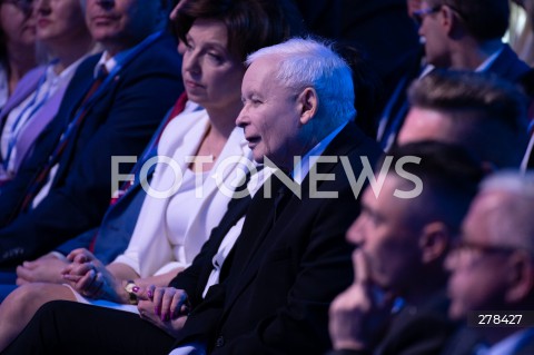  13.05.2023 WARSZAWA<br />
KONWENCJA PROGRAMOWA PRAWA I SPRAWIEDLIWOSCI<br />
PROGRAMOWY UL<br />
N/Z JAROSLAW KACZYNSKI<br />
FOT. MARCIN BANASZKIEWICZ/FOTONEWS  