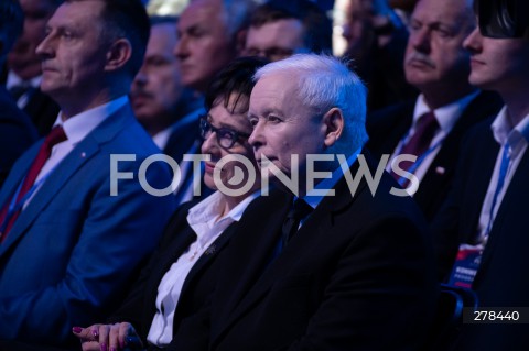  13.05.2023 WARSZAWA<br />
KONWENCJA PROGRAMOWA PRAWA I SPRAWIEDLIWOSCI<br />
PROGRAMOWY UL<br />
N/Z ELZBIETA WITEK JAROSLAW KACZYNSKI<br />
FOT. MARCIN BANASZKIEWICZ/FOTONEWS  