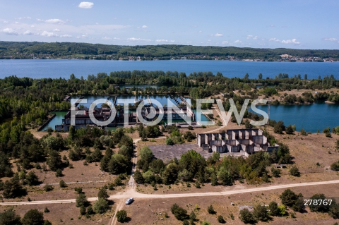  29.05.2023 ZARNOWIEC<br />
NIEUKONCZONA ELEKTROWNIA ATOMOWA ZARNOWIEC<br />
N/Z WIDOK NA NIEUKONCZONA ELEKTROWNIE PRZY JEZIORZE ZARNOWIECKIM<br />
 