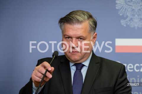  30.05.2023 WARSZAWA<br />
KONFERENCJA PRASOWA WICEMINISTRA SPRAW ZAGRANICZNYCH ARKADIUSZA MULARCZYKA<br />
N/Z JOSIP BRKIC<br />
FOT. MARCIN BANASZKIEWICZ/FOTONEWS  