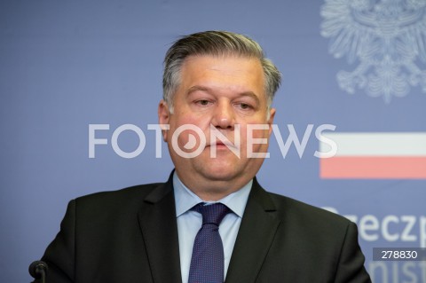  30.05.2023 WARSZAWA<br />
KONFERENCJA PRASOWA WICEMINISTRA SPRAW ZAGRANICZNYCH ARKADIUSZA MULARCZYKA<br />
N/Z JOSIP BRKIC<br />
FOT. MARCIN BANASZKIEWICZ/FOTONEWS  