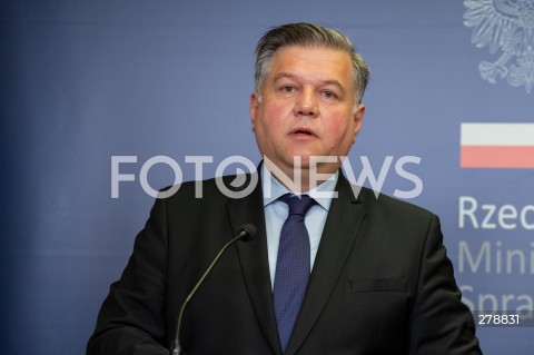  30.05.2023 WARSZAWA<br />
KONFERENCJA PRASOWA WICEMINISTRA SPRAW ZAGRANICZNYCH ARKADIUSZA MULARCZYKA<br />
N/Z JOSIP BRKIC<br />
FOT. MARCIN BANASZKIEWICZ/FOTONEWS  