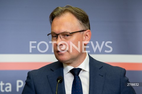  30.05.2023 WARSZAWA<br />
KONFERENCJA PRASOWA WICEMINISTRA SPRAW ZAGRANICZNYCH ARKADIUSZA MULARCZYKA<br />
N/Z ARKADIUSZ MULARCZYK<br />
FOT. MARCIN BANASZKIEWICZ/FOTONEWS  