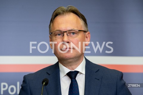  30.05.2023 WARSZAWA<br />
KONFERENCJA PRASOWA WICEMINISTRA SPRAW ZAGRANICZNYCH ARKADIUSZA MULARCZYKA<br />
N/Z ARKADIUSZ MULARCZYK<br />
FOT. MARCIN BANASZKIEWICZ/FOTONEWS  